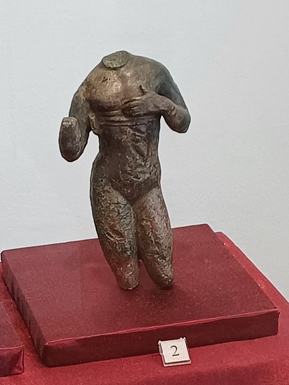 Bronze Figurine of a Female Athlete from the Roman Macedonia