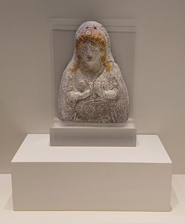 Terracotta Bust of an Underworld Goddess from Pella