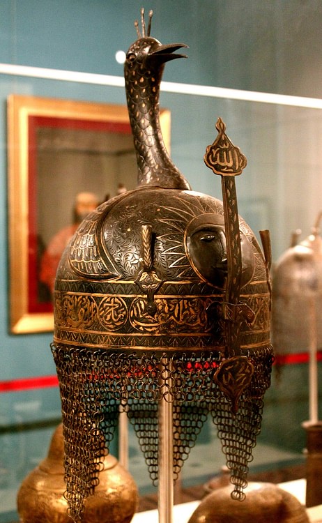 Medieval Azerbaijani Helmet, State of Atabegs