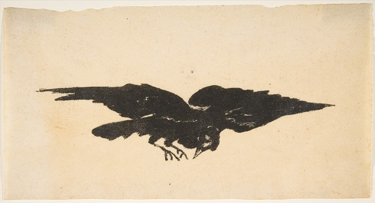 The Flying Raven, Ex Libris for The Raven