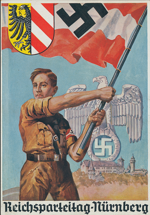 Hitler Youth Postcard