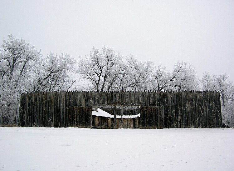 Reconstruction of Fort Mandan