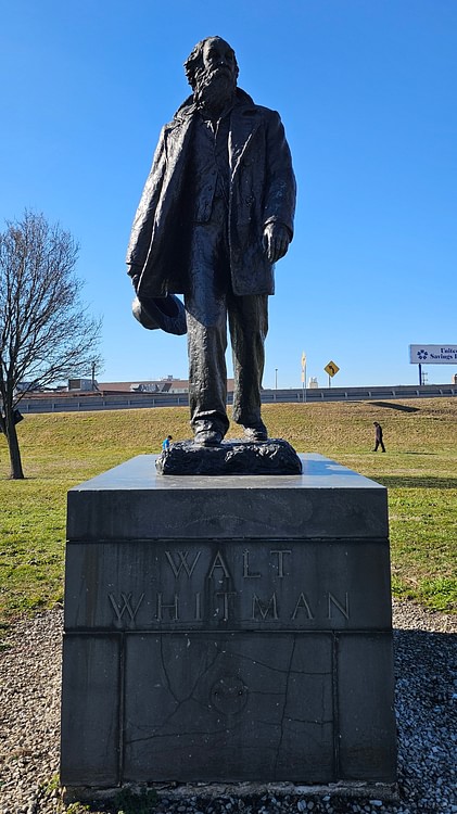 Walt Whitman Statue