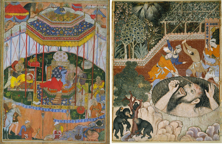 Folios from the Hamzama