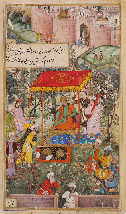 Folio from the Baburnama