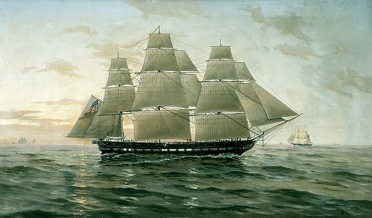 USS Chesapeake (Illustration) - World History Encyclopedia