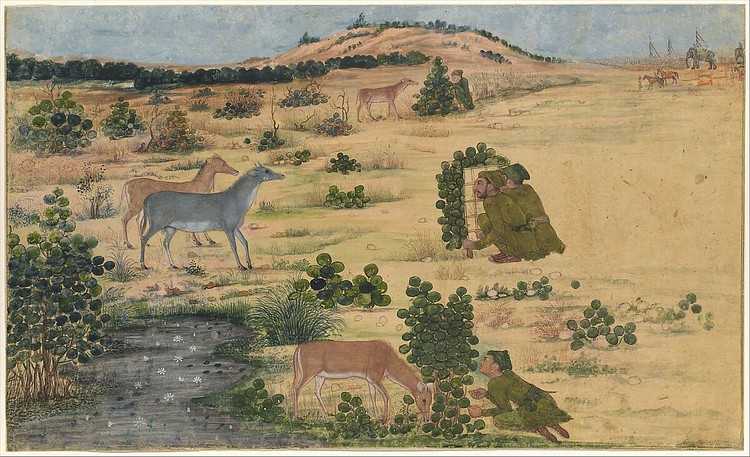 Preparations for a Mughal Hunt