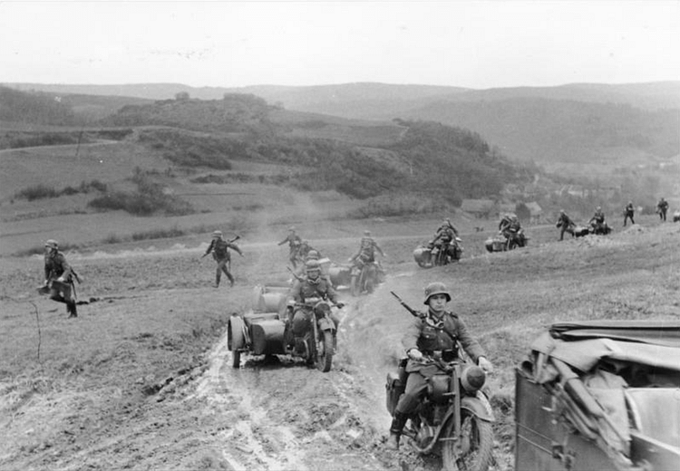 German Motorised Infantry, 1940