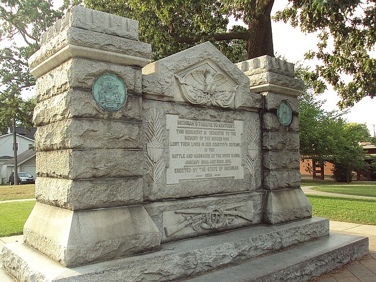 River Raisin Massacre Monument