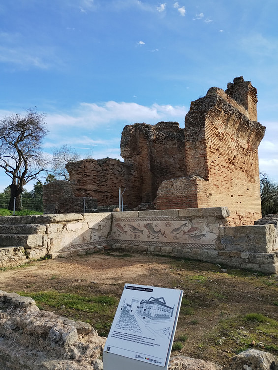 Roman Temple at Milreu, Portugal