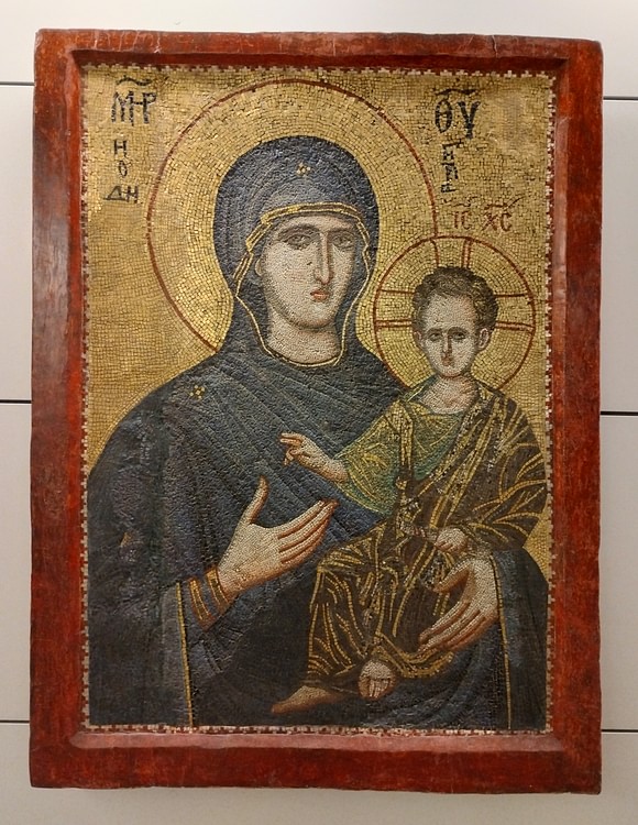 Mosaic Icon of the Virgin Hodegetria