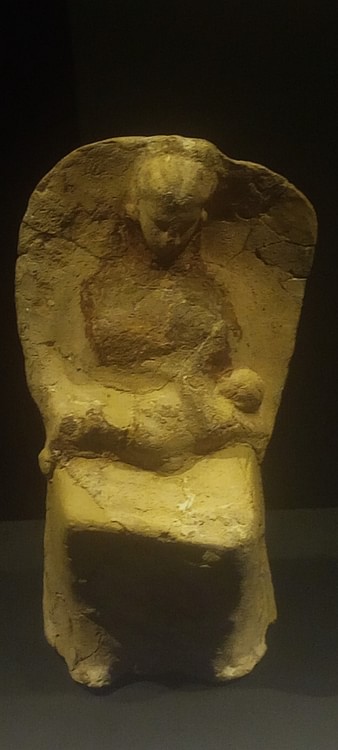 Seated Female with Child