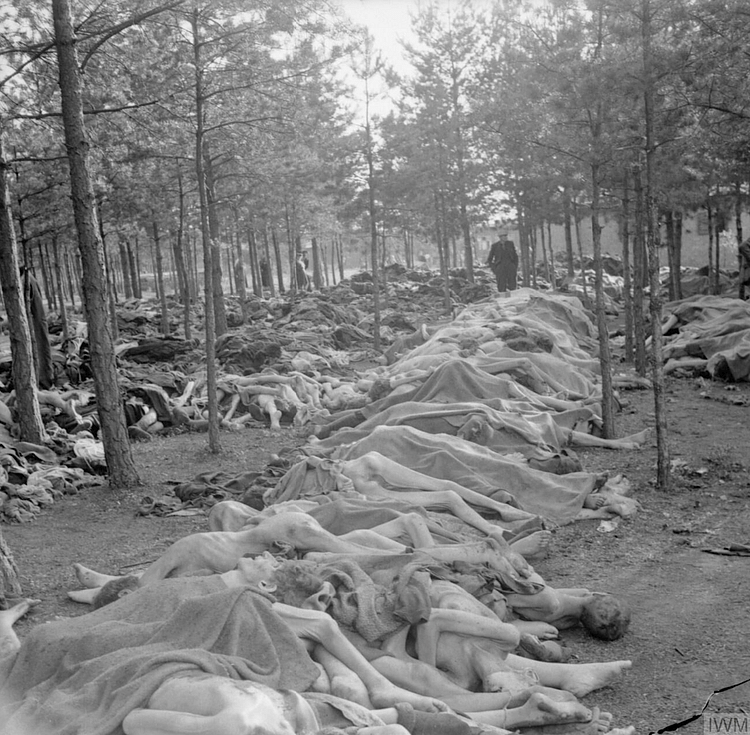 Unburied Corpses, Bergen-Belsen Concentration Camp