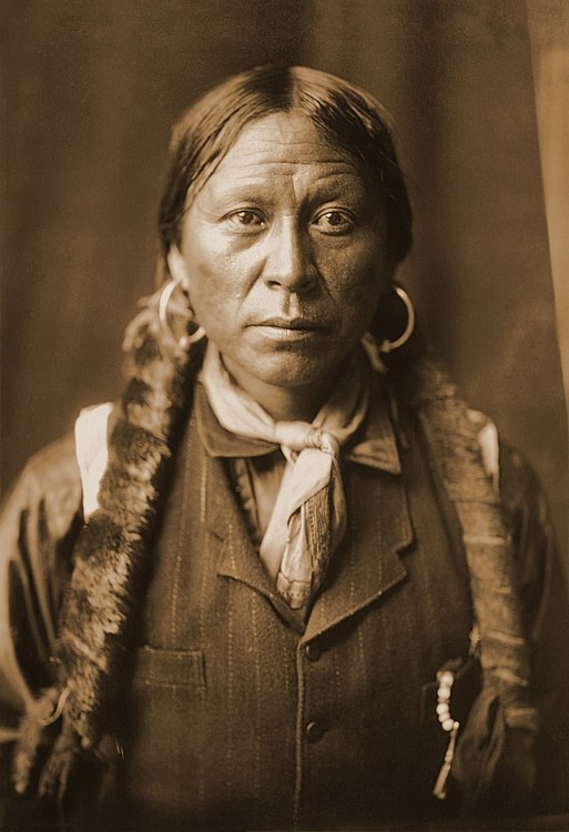 Portrait of a Jicarilla-Apache Man