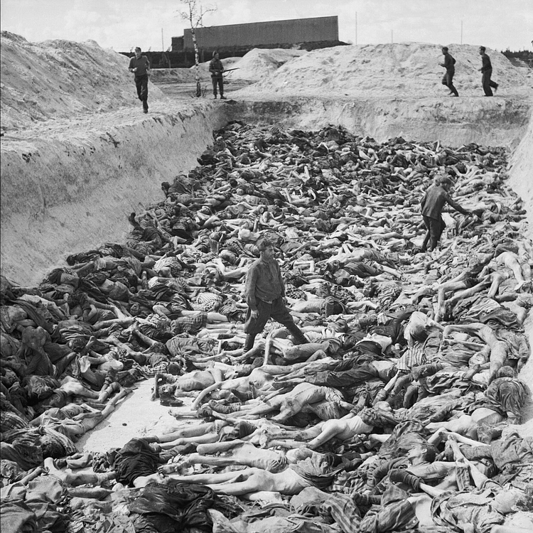 Mass Grave, Bergen-Belsen Concentration Camp