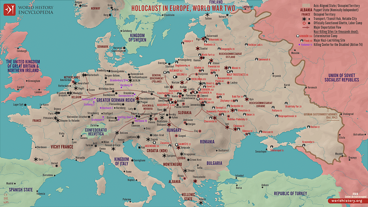 Holocaust in Europe during World War Two