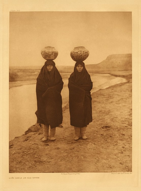 Two Zuni Girls