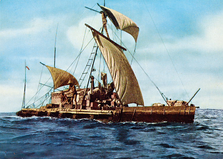 The Kon-Tiki Expedition Raft