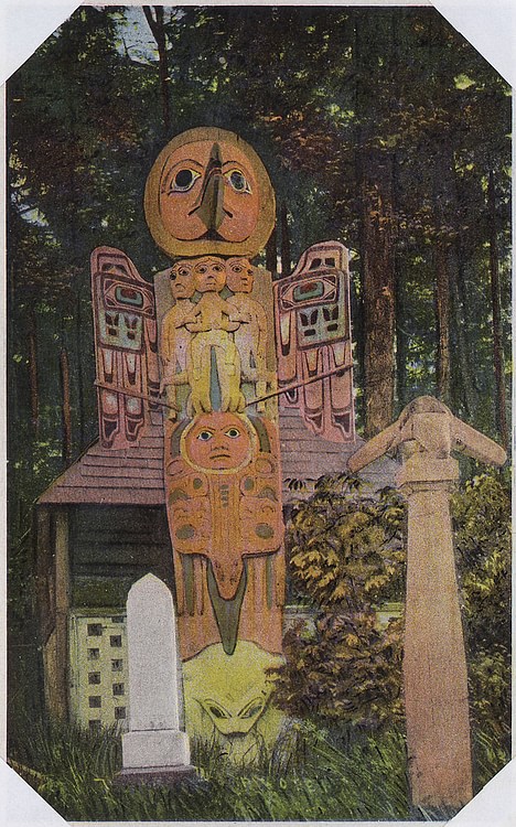 The Raven Flood Totem, Alaska