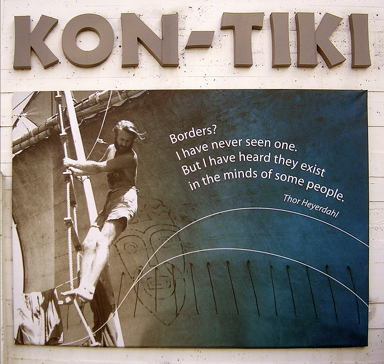 Kon-Tiki Museum Sign