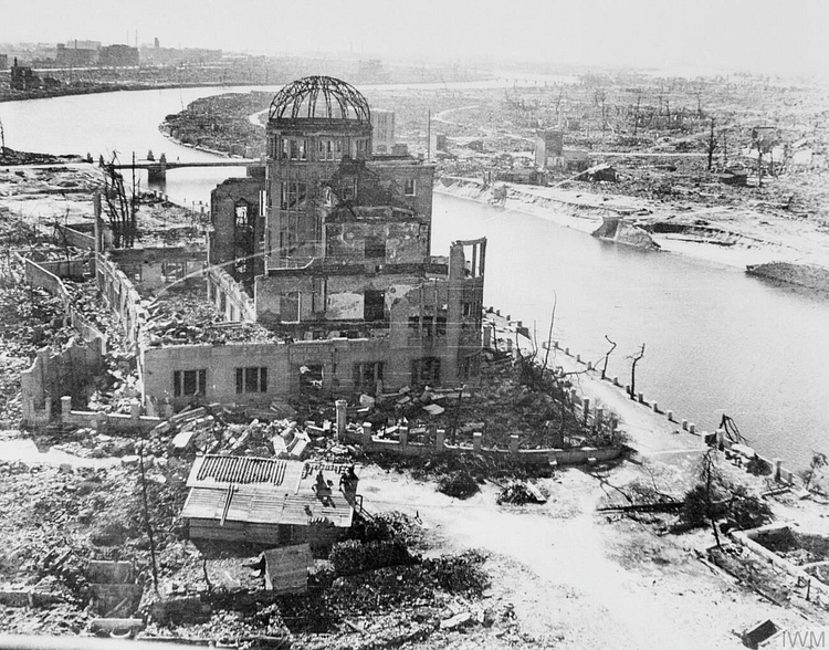 Hiroshima after the Atomic Bomb Attack