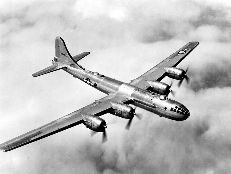 B-29 Superfortress in Flight