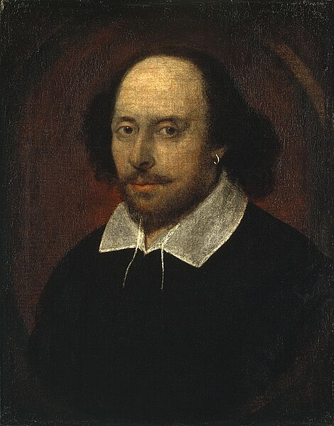 Portrait of William Shakespeare, c. 1611