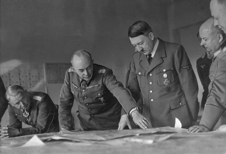 Adolf Hitler & Generals, 1943