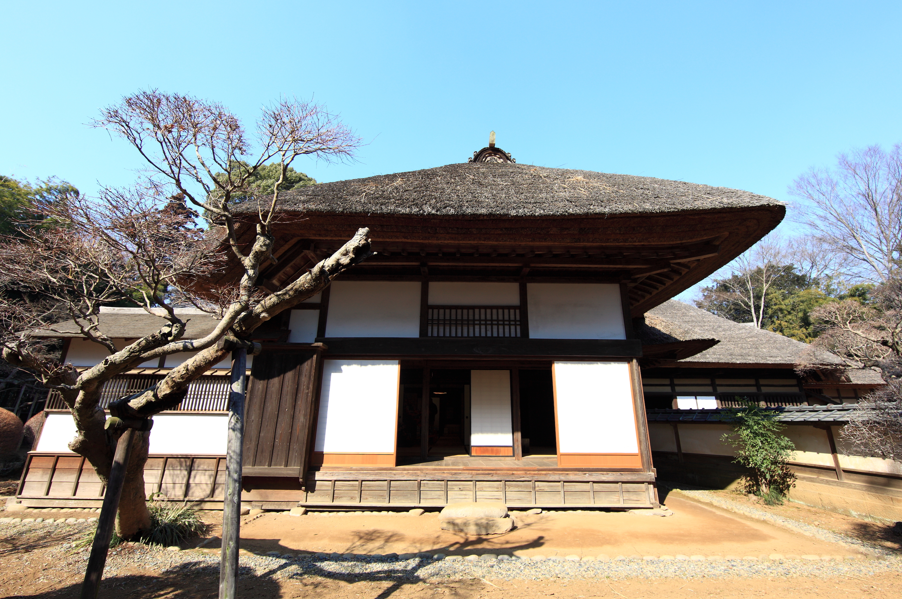 Exterior Of A Traditional Japanese House Illustration World History Encyclopedia