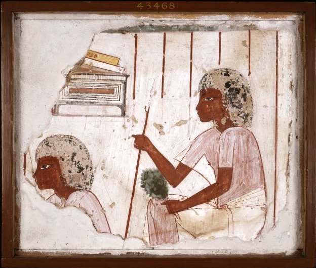 Egyptian Scribes Illustration World History Encyclopedia