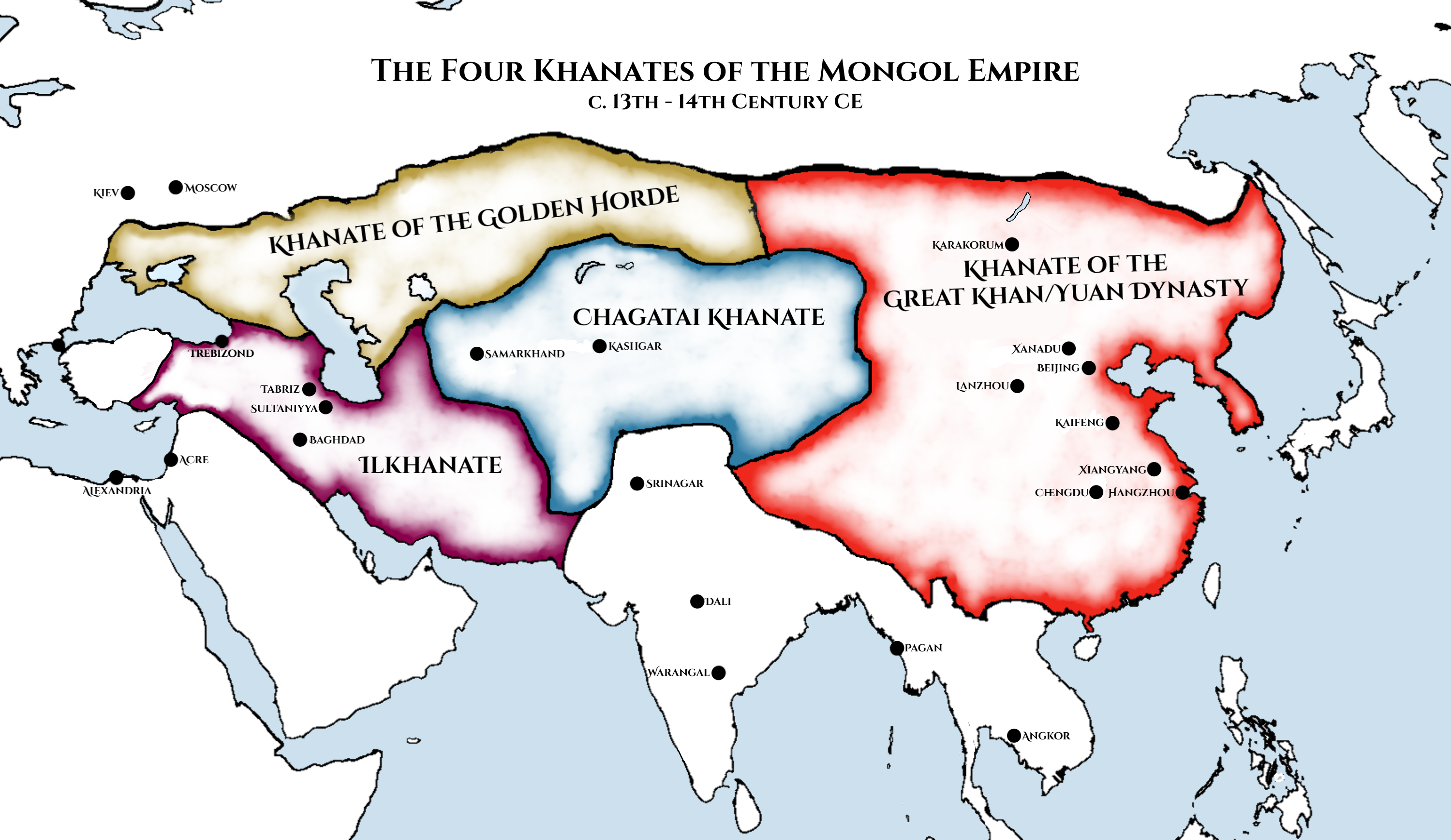 Golden Horde, Significance, Map, & Location