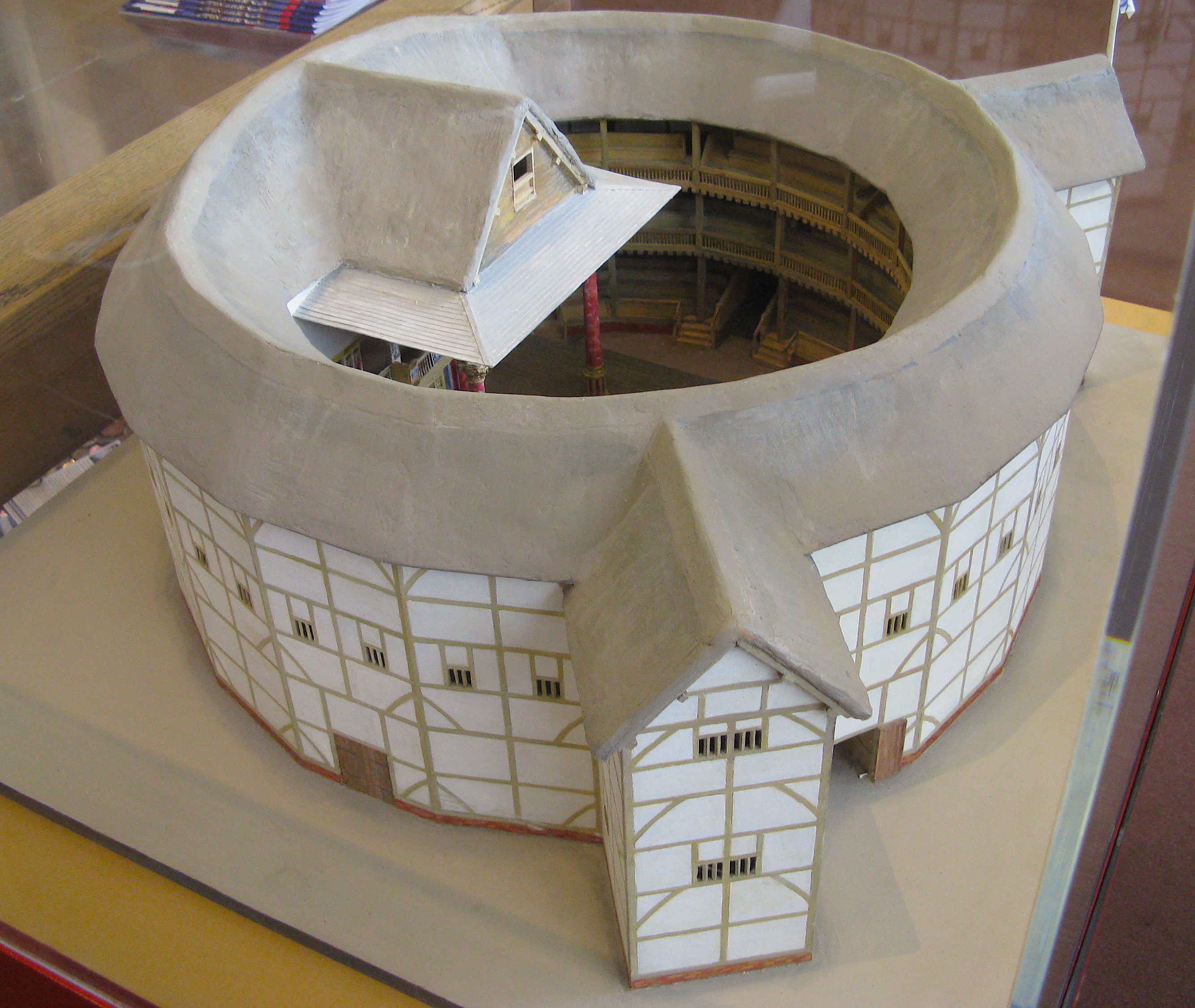 globe theater top view