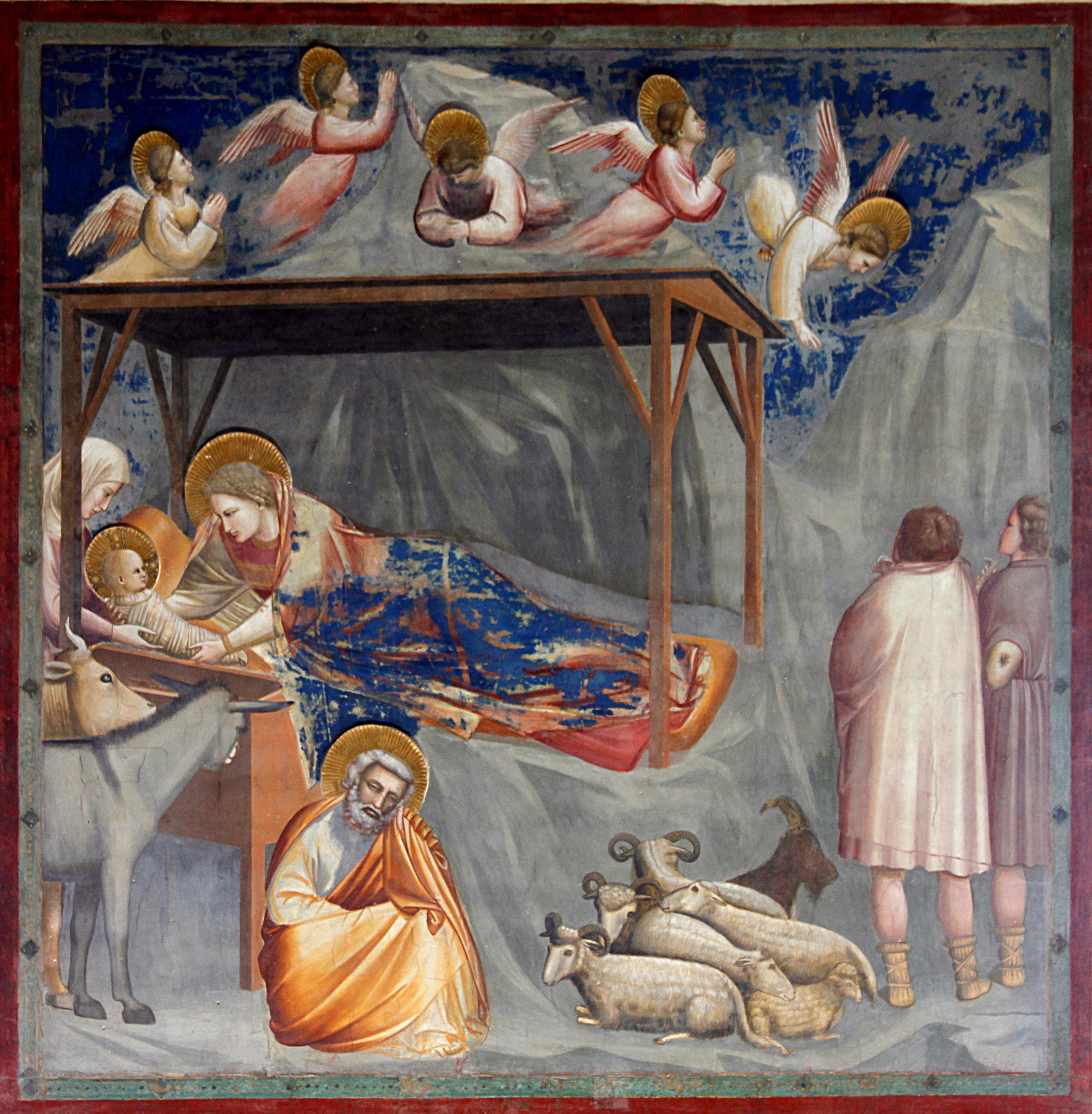 The Nativity by Giotto (Illustration) - World History