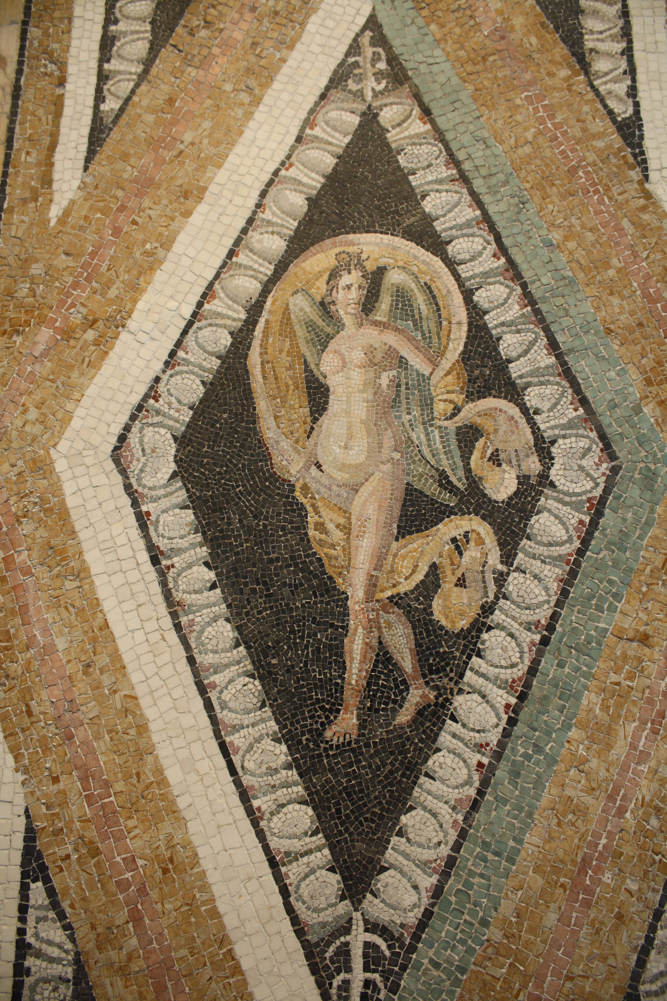 Lobo con piel de cordero Observación papa Nike, Roman Mosaic (Illustration) - World History Encyclopedia