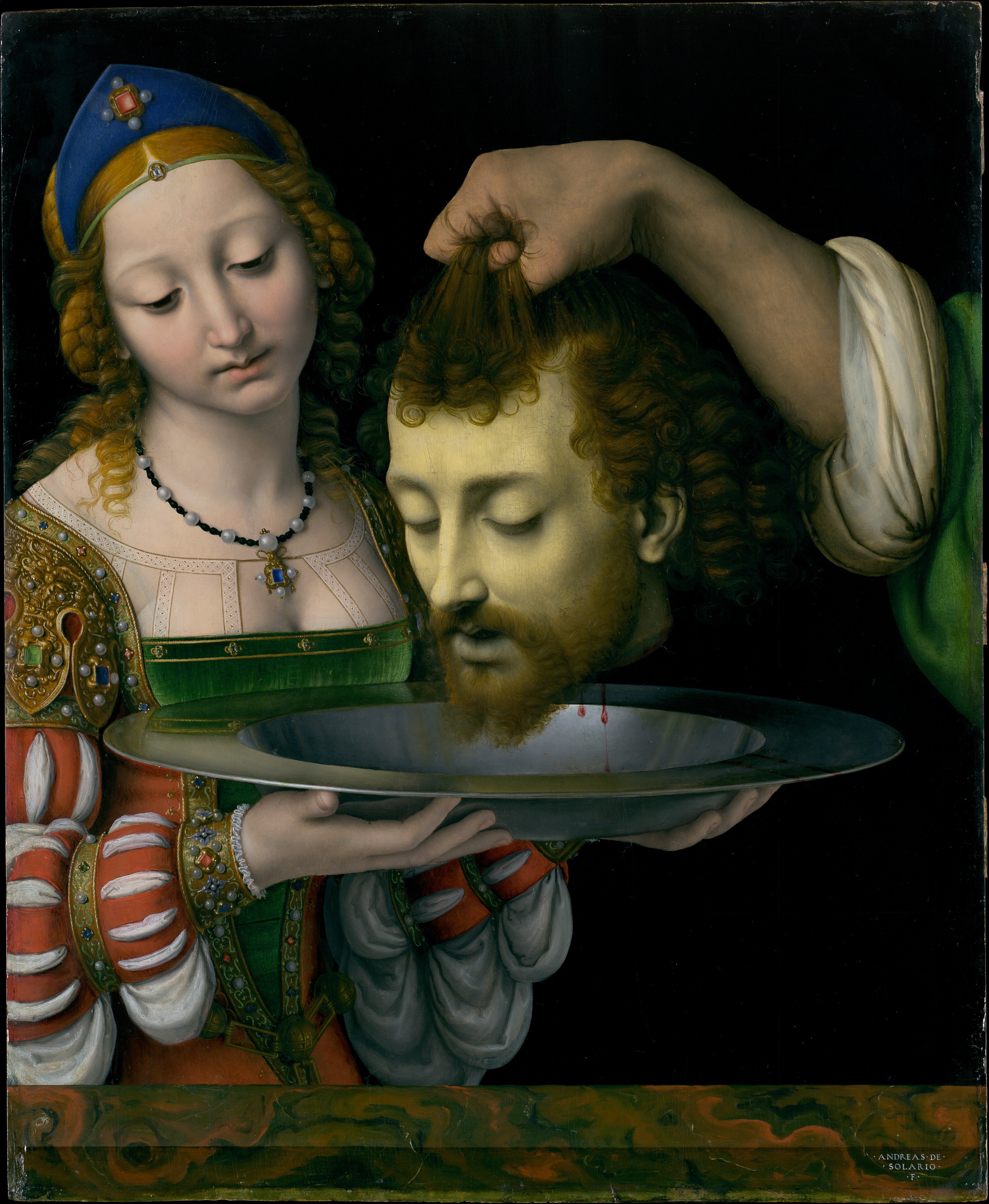 Salome with the Head of Saint John the Baptist (Illustration) - World  History Encyclopedia
