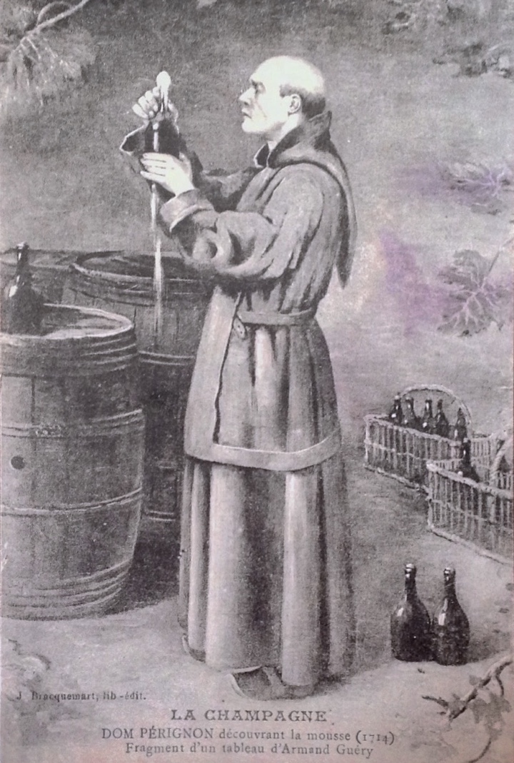 Dom Perignon, A Benedictine Monk Of Art Print