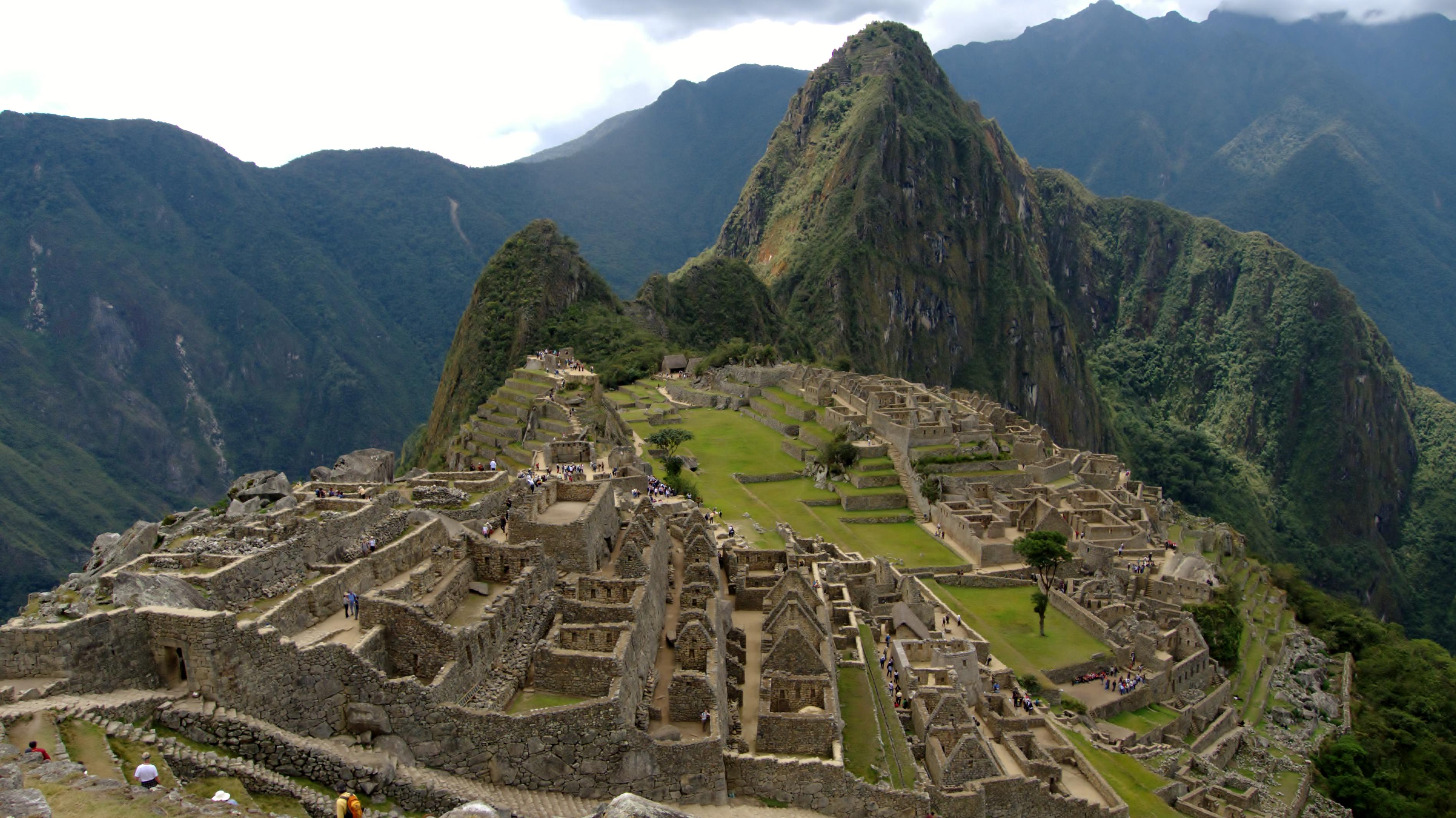 Machu Picchu Aerial View (Illustration) World History Encyclopedia