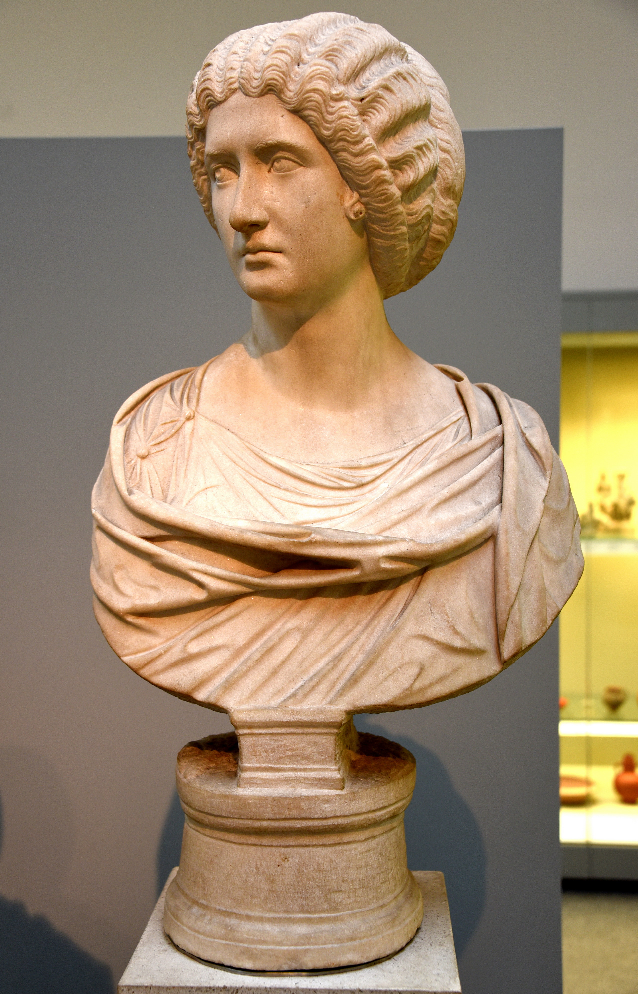 The Ancient World — theancientworld: Bust of a Roman woman, 1st c
