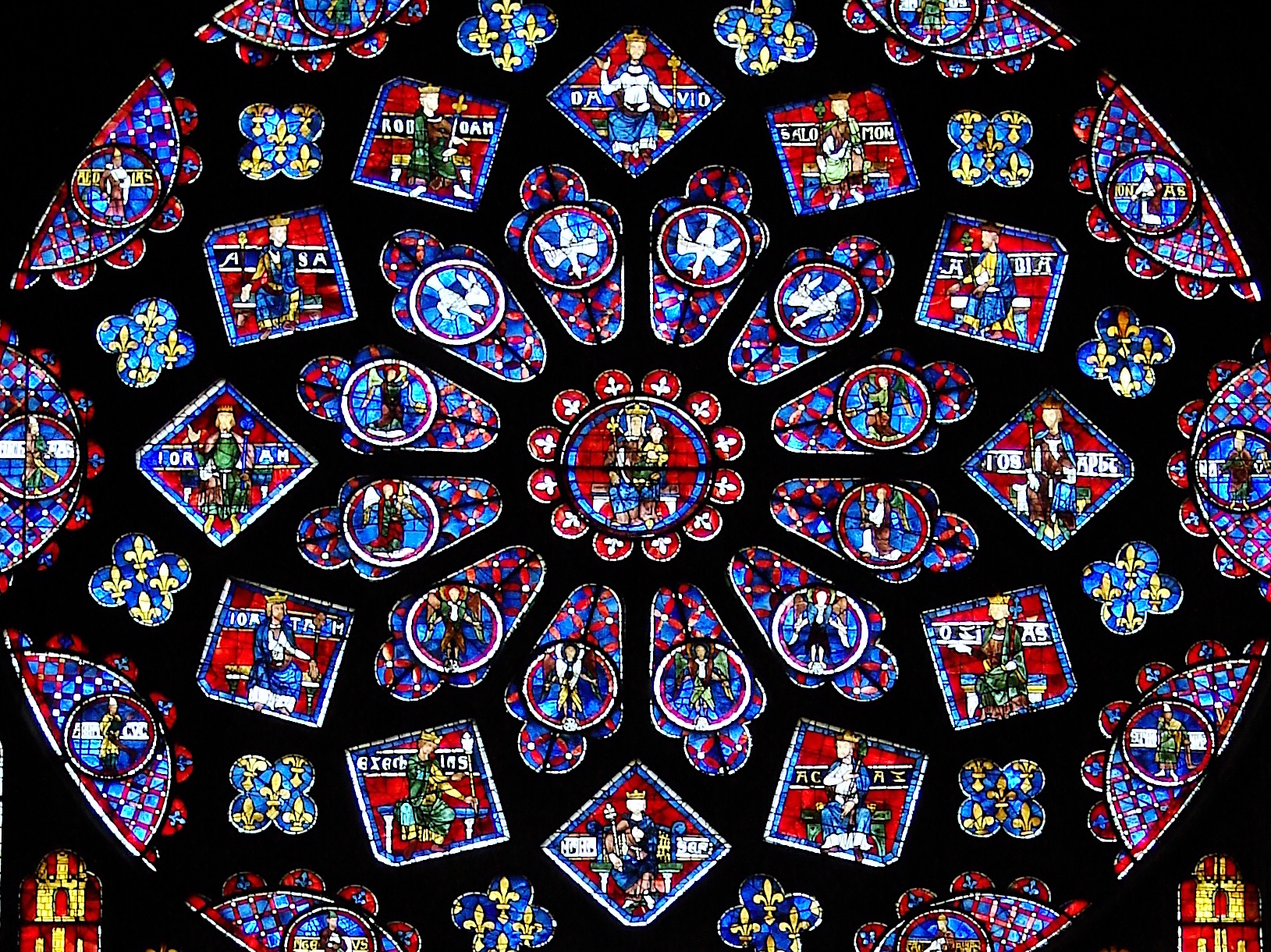 How stained glass is made (article), Gothic