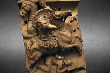 Greek Cavalry Rider Relief