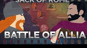 Battle of Allia and Sack of Rome - Rise of the Republic DOCUMENTARY