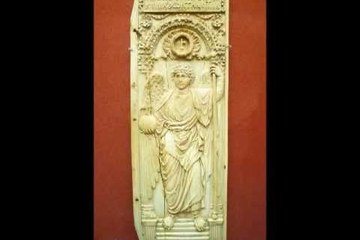 Byzantine Panel with Archangel, c. 525-50
