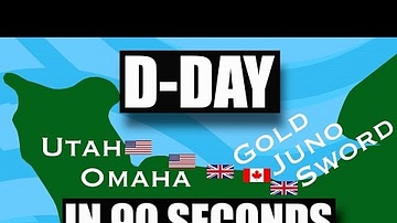 D-Day in 90 seconds