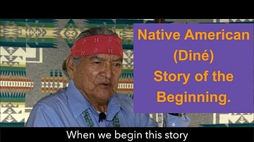 Native American (Dine) Story of the Beginning.