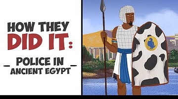 Police in Ancient Egypt - From Medjay to Centurion