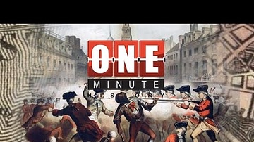 Crispus Attucks and The Boston Massacre - American Revolutionary War - One Minute History